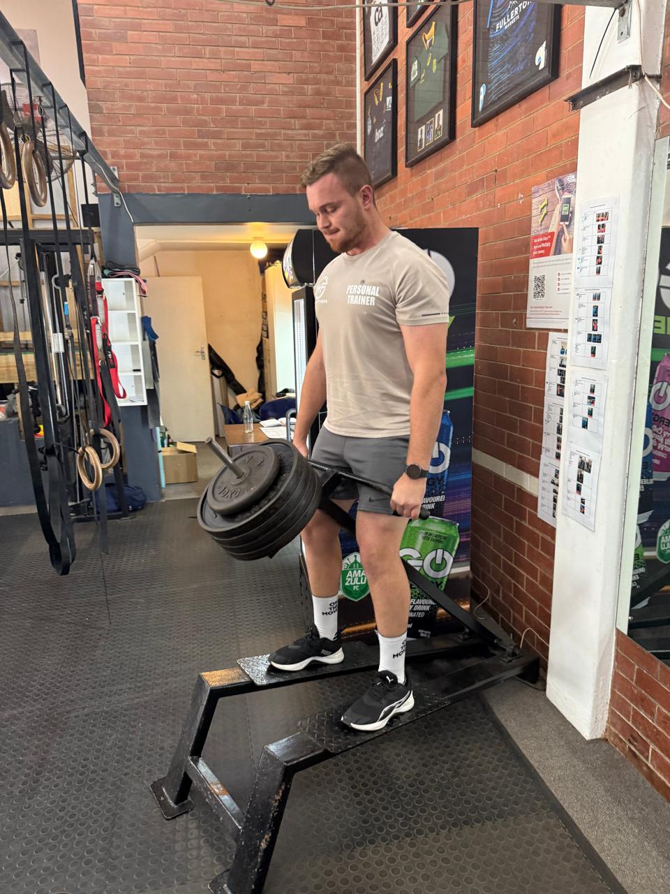 Daniel training at Wicked Fitness